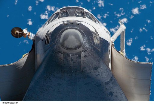 Mapping Sequence performed during the STS-123 R-Bar Pitch Maneuver