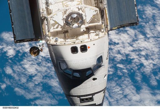 Mapping Sequence performed during the STS-123 R-Bar Pitch Maneuver