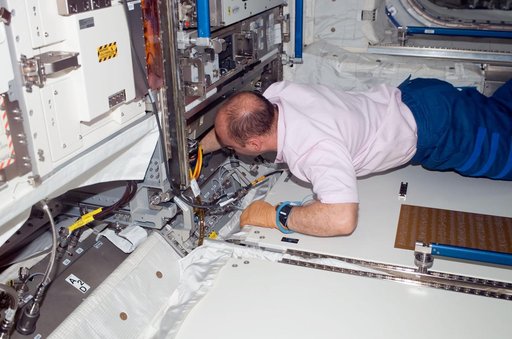 Resiman working on EXPRESS Rack 3 in Columbus