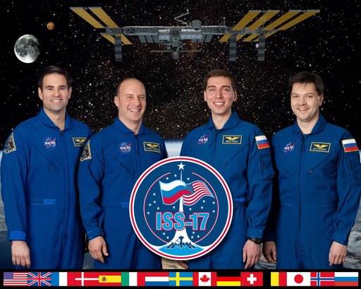 Expedition 17 Crewmembers
