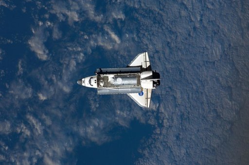 Discovery and Payload on approach to the ISS during the STS-124 Mission