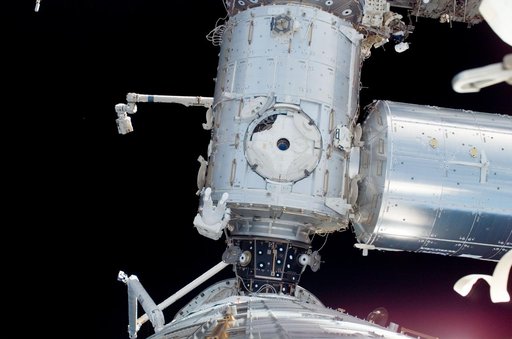 STS-124 EVA 1 EV2 Garan on Node 2 Harmony