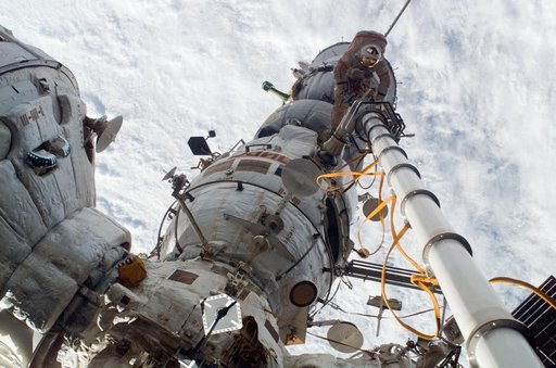 Volkov during ISS Russian EVA 20 on Expedition 17