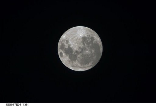 Moon taken by the Expedition 17 Crew