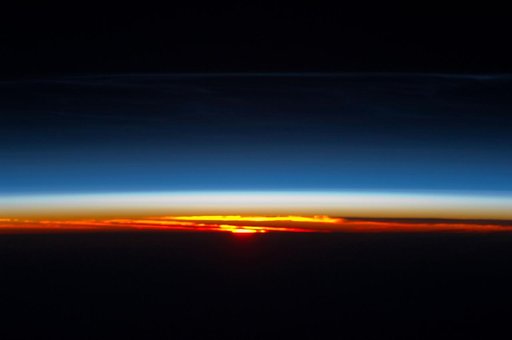 Earth Limb taken by the Expedition 17 Crew