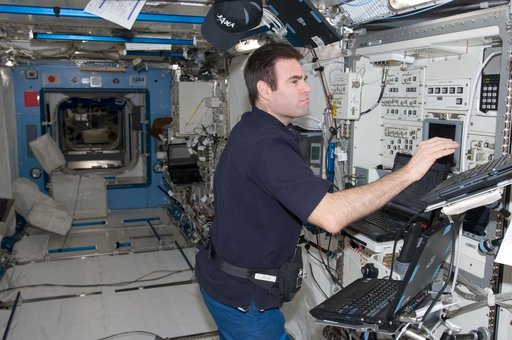 Expedition 17 Japanese Experiment Module (JEM) Remote Manipulator System (RMS) function checkout 3 part 1