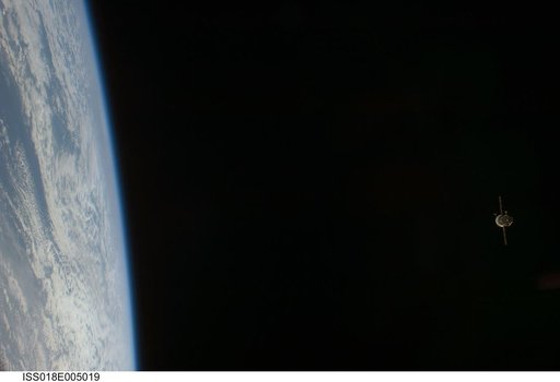 ISS Expedition 18 Soyuz TMA-12 Undocking and Separation