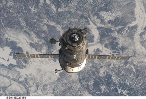 ISS Expedition 18 Progress 31P Separation
