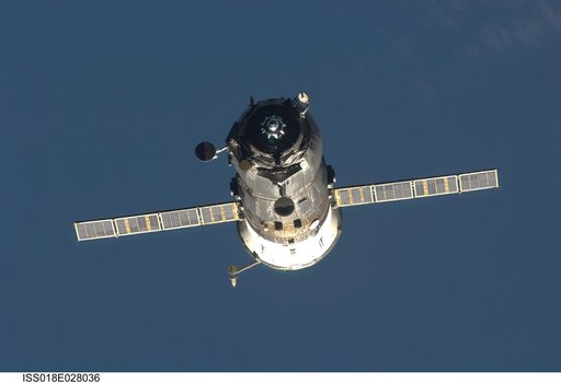 ISS Expedition 18 Progress 31P Separation