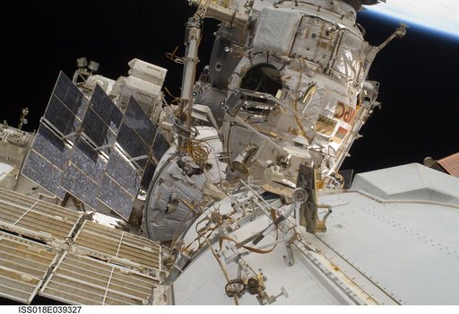 Russian Module Photography OPS during Russian Extravehicular Activity (EVA) 21A
