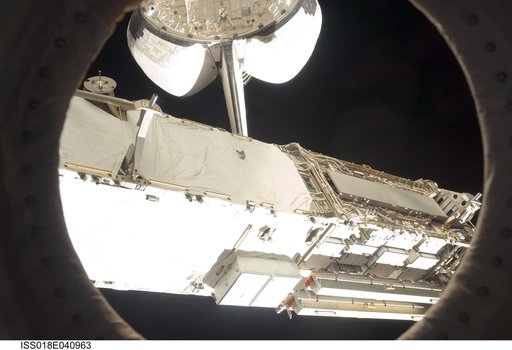 AFT Shuttle and S6 Truss Segment