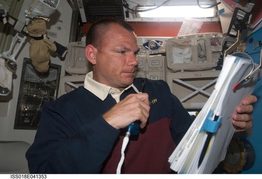 Preparations for STS-119 Extravehicular Activity (EVA) 2