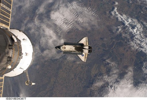 STS-119 Undocking and Separation