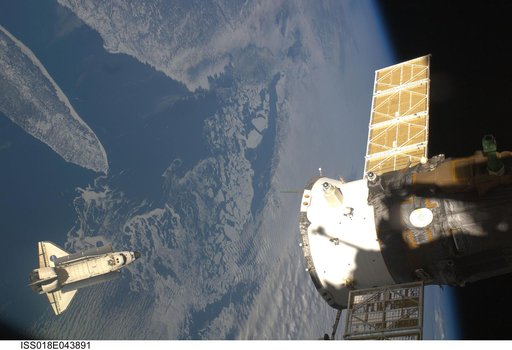 STS-119 Undocking and Separation