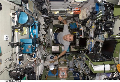 Wakata in Service module