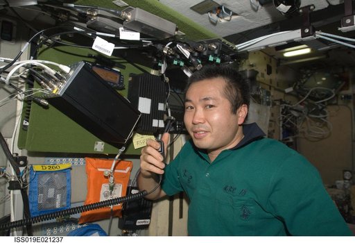Wakata in Service Module