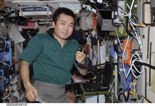 Wakata in Service Module