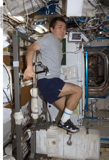 Wakata on CEVIS
