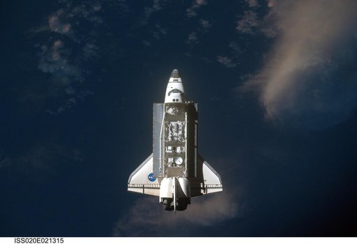 STS-127 approach to ISS