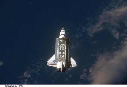 STS-127 approach to ISS