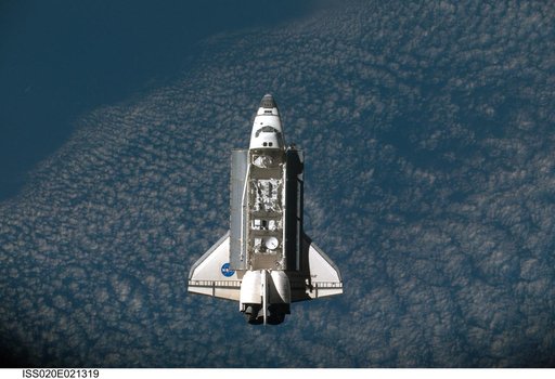STS-127 approach to ISS