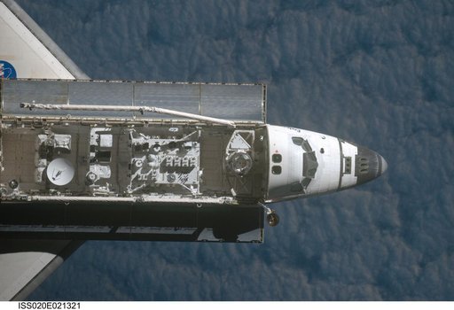 STS-127 approach to ISS