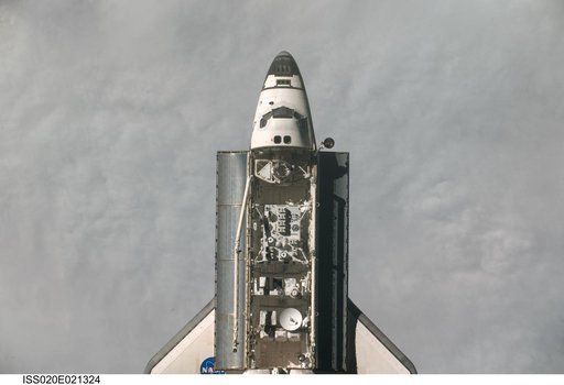 STS-127 approach to ISS