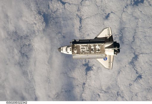 STS-127 approach to ISS