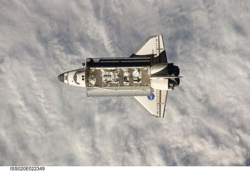 STS-127 approach to ISS