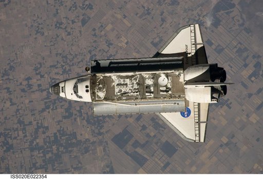 STS-127 approach to ISS
