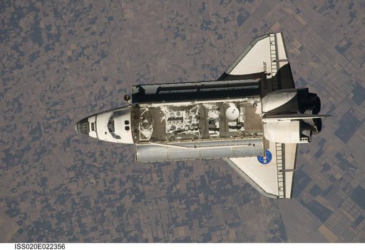 STS-127 approach to ISS