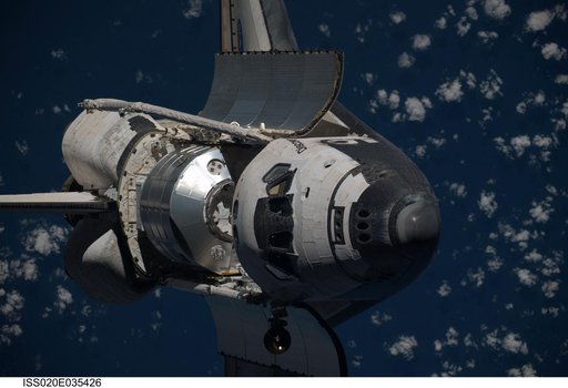 800mm Mapping Sequence performed during the STS-128 R-Bar Pitch Maneuver