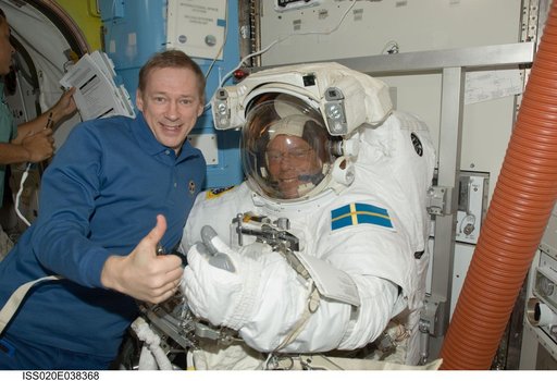 De Winne in Airlock