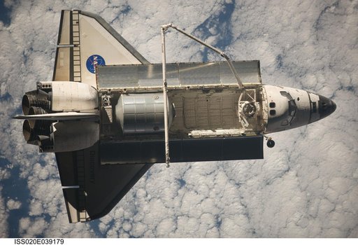 STS-128 undocked from ISS