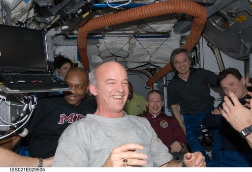 Expedition 21 and STS-129 Crew Members in the Node 2