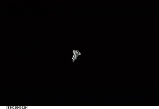 Space Shuttle Endeavour Arrival to the ISS during Expedition 22