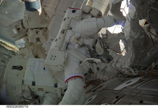 Behnken and Patrick during EVA-2