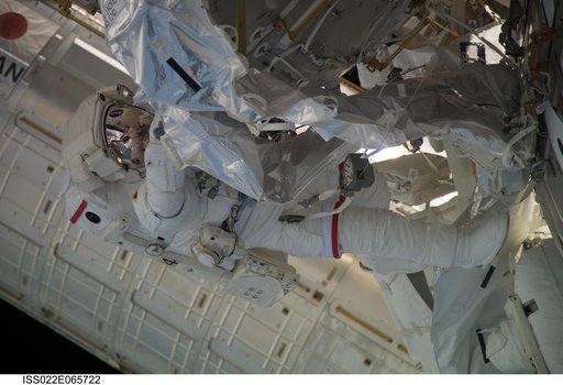 Behnken during EVA-2