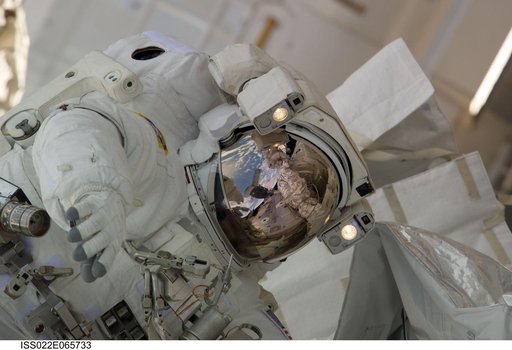 Patrick during EVA-2