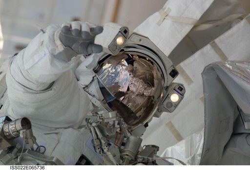 Patrick during EVA-2