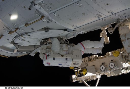 Behnken during EVA-2