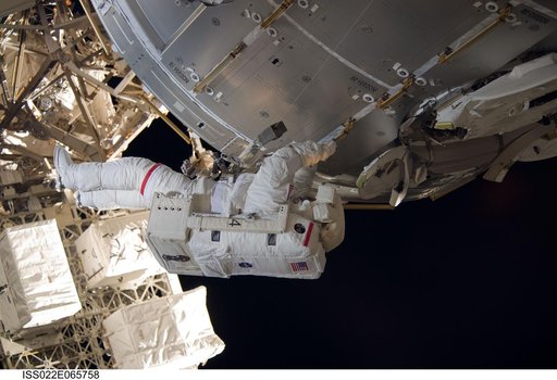Behnken during EVA-2