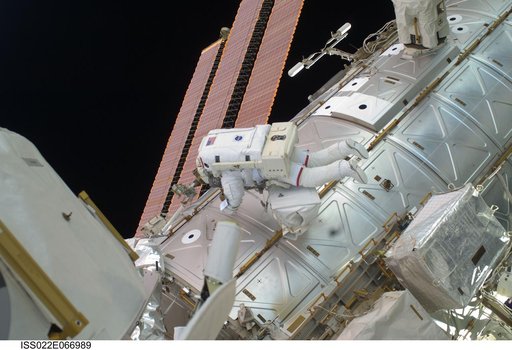 Behnken during EVA-3