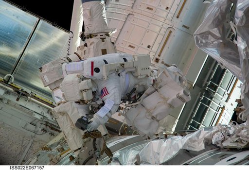 Behnken during EVA-3