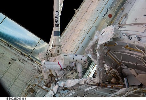 Behnken during EVA-3