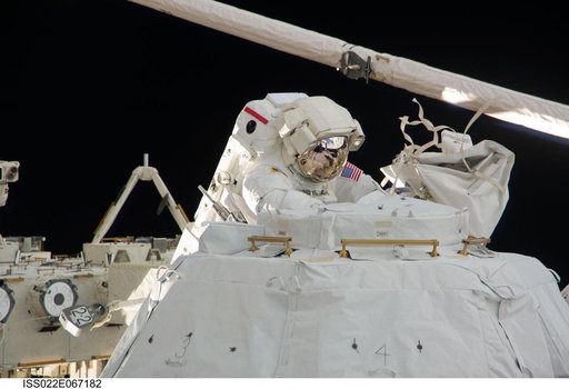 Behnken during EVA-3