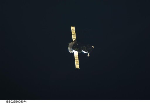 Soyuz TMA-16/20S departs the ISS