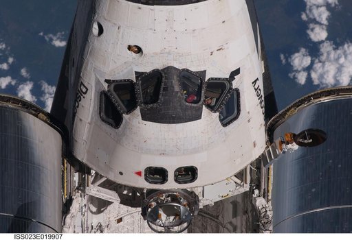 Mapping Sequence performed during the STS-131 R-Bar Pitch Maneuver