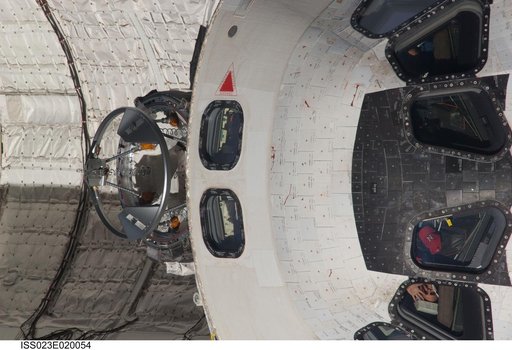 Mapping Sequence performed during the STS-131 R-Bar Pitch Maneuver