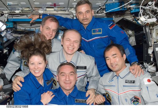 Expedition 23 Crewmembers Inflight Portrait